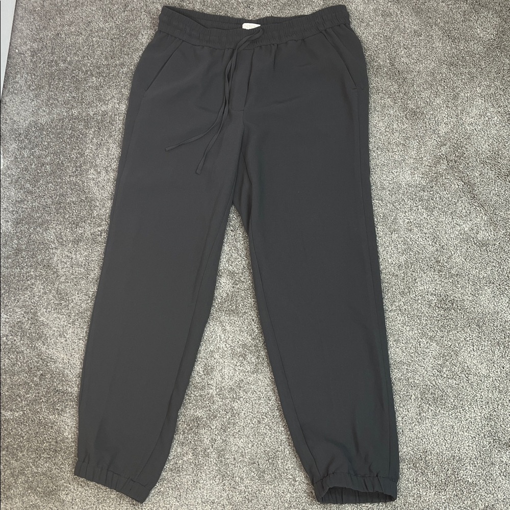 J. Crew Dressy Joggers with Pockets Slate Blue Gray Size 8